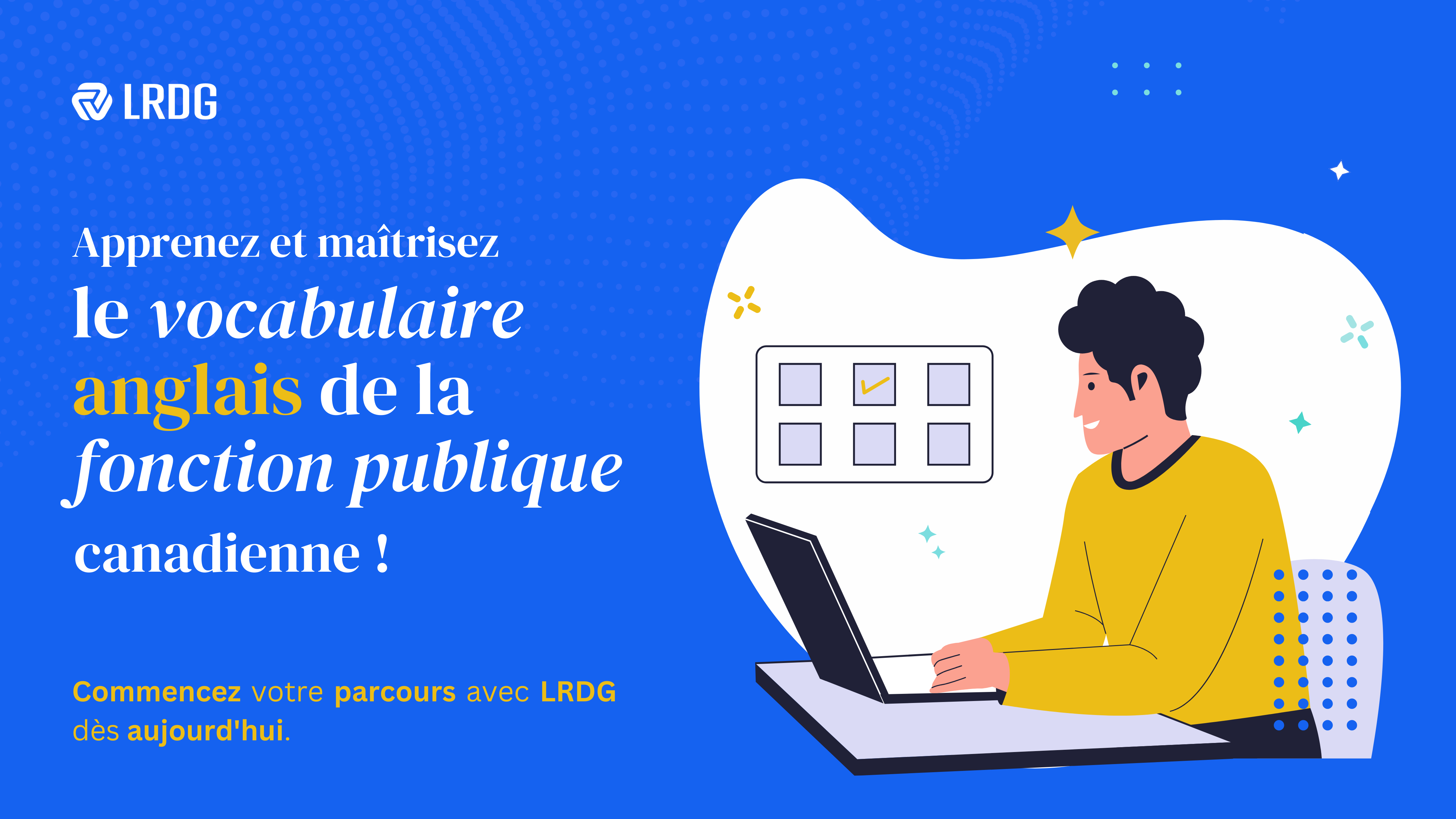 Ressources clés : anglais fonction publique (2025) - LRDG