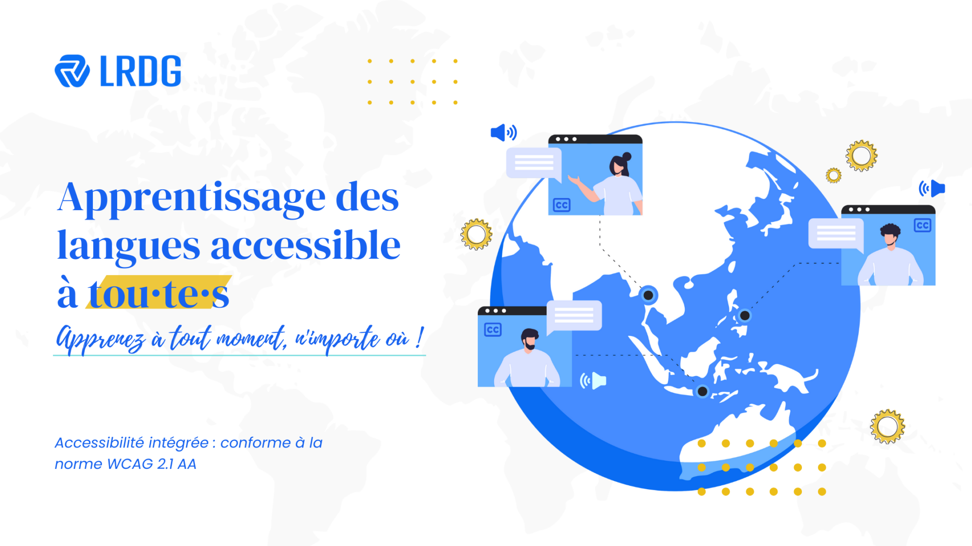 Apprenez à tout moment avec notre plateforme accessible