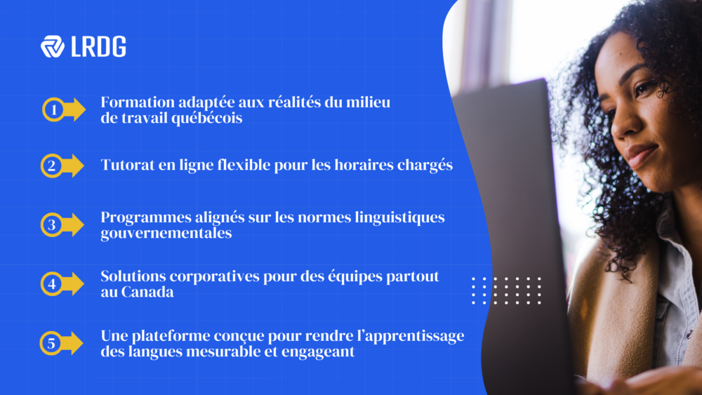 Comment LRDG soutient le bilinguisme au sein de la main-d’œuvre montréalaise