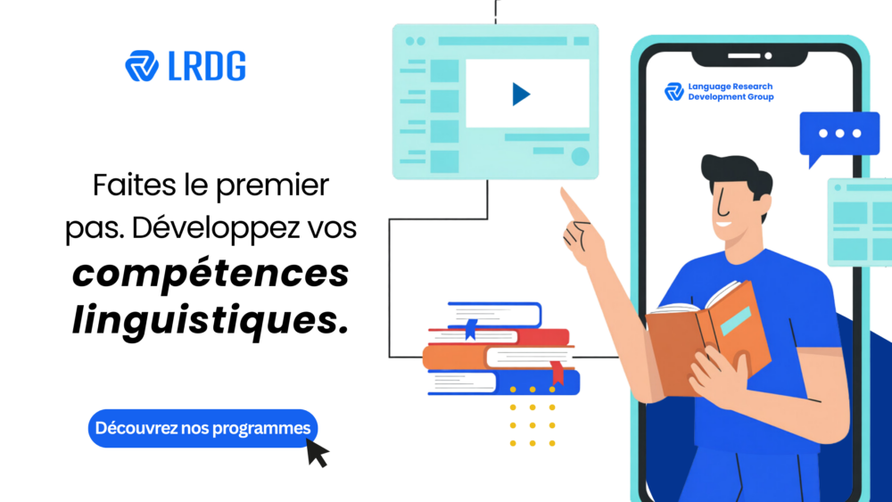 Faites le premier pas. Développez vos compétences linguistiques. Découvrez nos programmes !