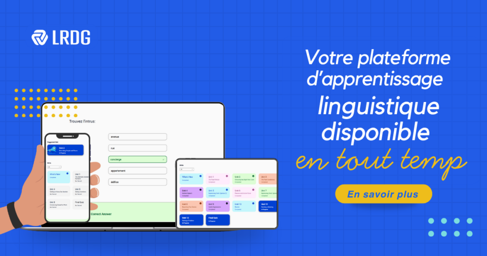 Portail LRDG - Votre partenaire pour l'apprentissage des langues !